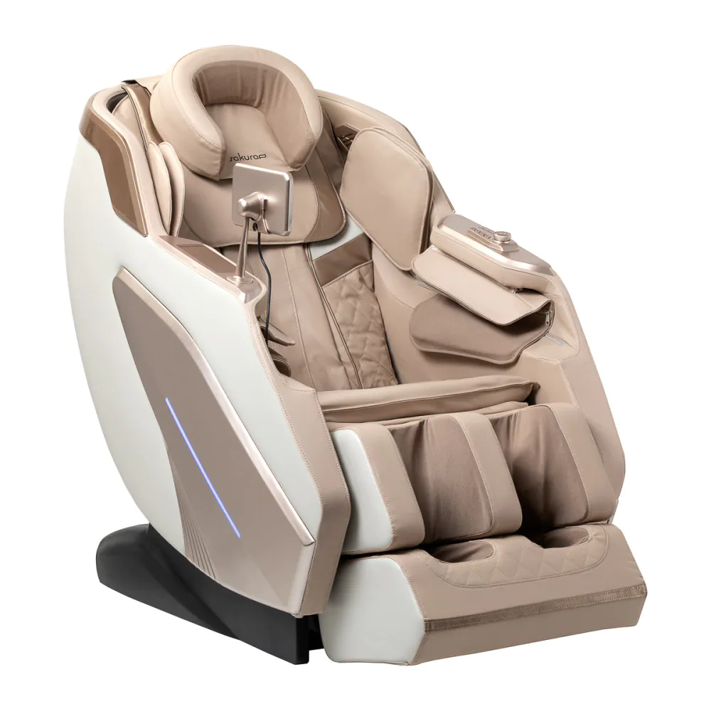 Scaun de masaj Sakura Prime 108 crem bej